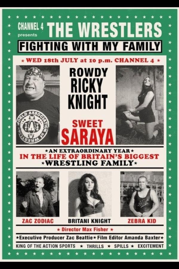 Постер The Wrestlers: Fighting with My Family